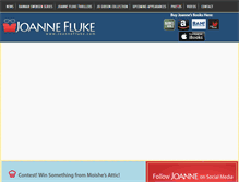 Tablet Screenshot of joannefluke.com